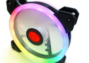 New-RGB-Aurora-Cooling-Fan-120MM-6pin-Controller-LED-Port-RGB-LED-Ring-For-Computer-Water