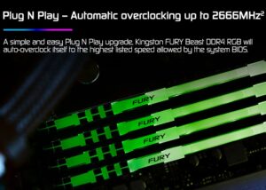 KF432C16RBAK8/256 Renegade RGB 64GB DDR4 3200 MHz RAM Kit 2x32GB Kingston FURY Renegade RGB 64GB DDR4 3200 MHz RAM Kit (2 x 32GB) 288-pin DIMM CL16 1.35 V RGB LED Memory with Heatsink , XMP & AMD (KF432C16RBAK8/256)