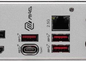 MSI MAG B760M Mortar WiFi II Gaming Motherboard (Supports 12th/13th/14th Gen Intel Processors, LGA 1700, DDR5, PCIe 5.0, M.2, 2.5Gbps LAN, USB 3.2 Gen2, Wi-Fi 6E, mATX)