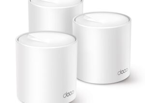 TP-LINK AX1500 Whole Home Mesh Wi-Fi 6 System Deco X10, Pack of 3 , Dual Band, OFDMA & MU-MIMO