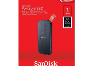SanDisk 1TB Portable SSD - Up to 800MB/s, USB-C, USB 3.2 Gen 2, Updated Firmware - External Solid State Drive - SDSSDE30-1T00-G26 FROM EXPERT ZONE