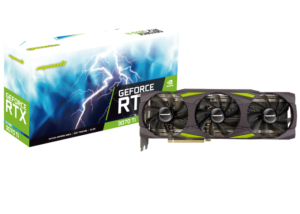 Manli GeForce RTX™ 3070 Ti (M3514+N651-02)New NVIDIA Ampere Architecture Next-generation RT and Tensor Cores with twice the throughput8 GB GDDR6X