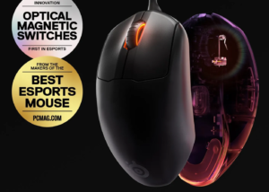 Designed specifically for the most demanding levels of FPS gameplay Prestige Optical Magnetic Switches harness the power of light for response times and last 5x longer than the competition Ultra-competitive 18,000 CPI, 450 IPS, 50G acceleration sensor with advanced tilt tracking Lightweight 69g design was developed with input from esports pros for sustained comfort and battle-tested durability