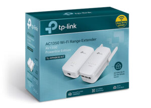 TP-Link AV1300 Powerline WiFi Extender(TL-WPA8630 KIT)- Powerline Adapter with AC1350 Dual Band WiFi, Gigabit Port, 2X2 MIMO with Beamforming, Plug&Play
