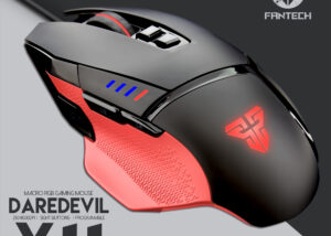 FANTECH X11 Daredevil MACRO RGB GAMING MOUSE - On-the-fly Adjustable DPI 200-8,000 DPI - RGB 16.8 Million Customizable Options - 8  Programmable Buttons  MACRO RGB GAMING MOUSE 8 Buttons