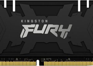 Kingston Technology FURY Renegade RAM 32GB 2666MT/s DDR4 CL15 Desktop Memory Single Module | Intel XMP | AMD Ryzen | Low Latency | Aluminum Heat Sink - BLACK RAM 32GB 2666MT DDR4 Intel AMD