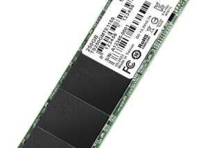 Transcend 250GB MTE115S NVMe Internal SSD - Gen3 x4 PCIe M.2 2280, Up to 3,200MB/s - TS250GMTE115S Transcend 250GB NVMe Internal SSD