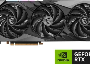 MSI GeForce RTX 4080 SUPER 16G Gaming X SLIM PCIe 4.0 VD8724 Graphics Card with 3 Slots Thickness and 3 Fans MSI RTX 4080 SUPER 16G SLIM