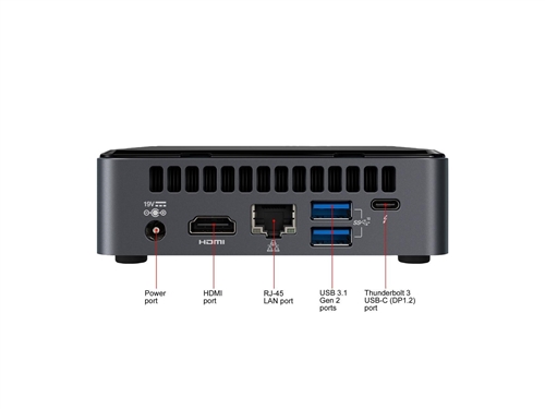 INTEL NUC NO-CODEC BXNUC10I5FNKN1 99AHVV Core I5 M2 (M.2) SODIMM MDDR4 GLAN WiFi BT US-Cord