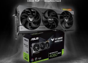 ASUS TUF Gaming NVIDIA GeForce RTX™ 4080 Super Gaming Graphics Card (PCIe 4.0, 16GB GDDR6X, HDMI 2.1a, DisplayPort 1.4a) ASUS TUF Gaming RTX 4080 Super