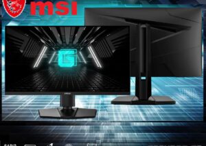 MSI G274QPF E2, 27" Gaming Monitor, 2560 x 1440 (WQHD) , IPS 1ms (GtG) , 180Hz, ADAPTIVE SYNC , HDR400, HDMI, DisplayPort, USB C, Tilt, Black MSI Gaming Monitor 27" 1ms 180Hz
