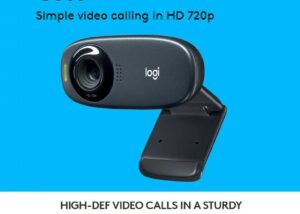 960-001000 Logitech C310 HD Webcam 720P 30FPS Logitech C310 HD Webcam 720P 30FPS Widescreen HD Video Calling, HD Light Correction, Noise-Reducing Mic, For PC, Mac, Laptop, MacBook , Tablet - Black