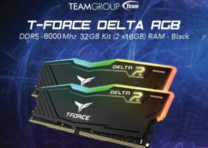 FF3D532G6000HC30DC01 TEAMGROUP T-Force Delta RGB DDR5 Ram 32GB 6000 TEAMGROUP T-Force Delta RGB DDR5 Ram 32GB (2x16GB) 6000MHz PC5-48000 CL30 1.35V Desktop Memory Module Ram For 600 700 Series Chipset XMP 3.0 & AMD EXPO Ready Black - FF3D532G6000HC30DC01