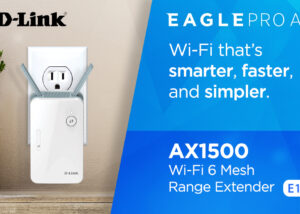 DLINK-E15   D Link E15 Eagle Pro AI WiFi 6 Range Extender D-Link E15 Eagle Pro AI AX1500 Mesh WiFi 6 Range Extender Dual-band 2x2 Blazing Fast Connectivity , Repeater and Signal Booster for Home Wireless Internet Network, Wall Plug In -WHITE