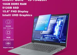 83EM0063FU Slim 3 15IRH8 Intel Core i5 13420H 16GB Lenovo IdeaPad Slim 3 15IRH8 Intel® Core™ i5-13420H | 16GB DDR5 RAM , 512GB SSD | 15.6" FHD Display | Intel® UHD Graphics | DOS | Wi-Fi® 6, BT5.2  | Arctic Grey