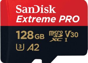 SDSQXCD-128G-GN6MA SanDisk 128GB Extreme PRO microSDXC UHS-I CARD SanDisk 128GB Extreme PRO microSDXC™ UHS-I CARD , 4K UHD Video Recording , A2-Rated , up to 200MB/s ~ 90MB/s , ideal for Android™ Smartphone, Action Cameras or Drones | SDSQXCD-128G-GN6MA