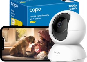 TAPO-C200-WIFICAM TP Link Tapo C200 Security Surveillance Camera TP-Link Tapo Pan/Tilt Security Camera for Baby Monitor, Pet Camera w/Motion Detection, 1080P, 2-Way Audio, Night Vision, Cloud & SD Card Storage, Works with Alexa & Google Home (Tapo C200)