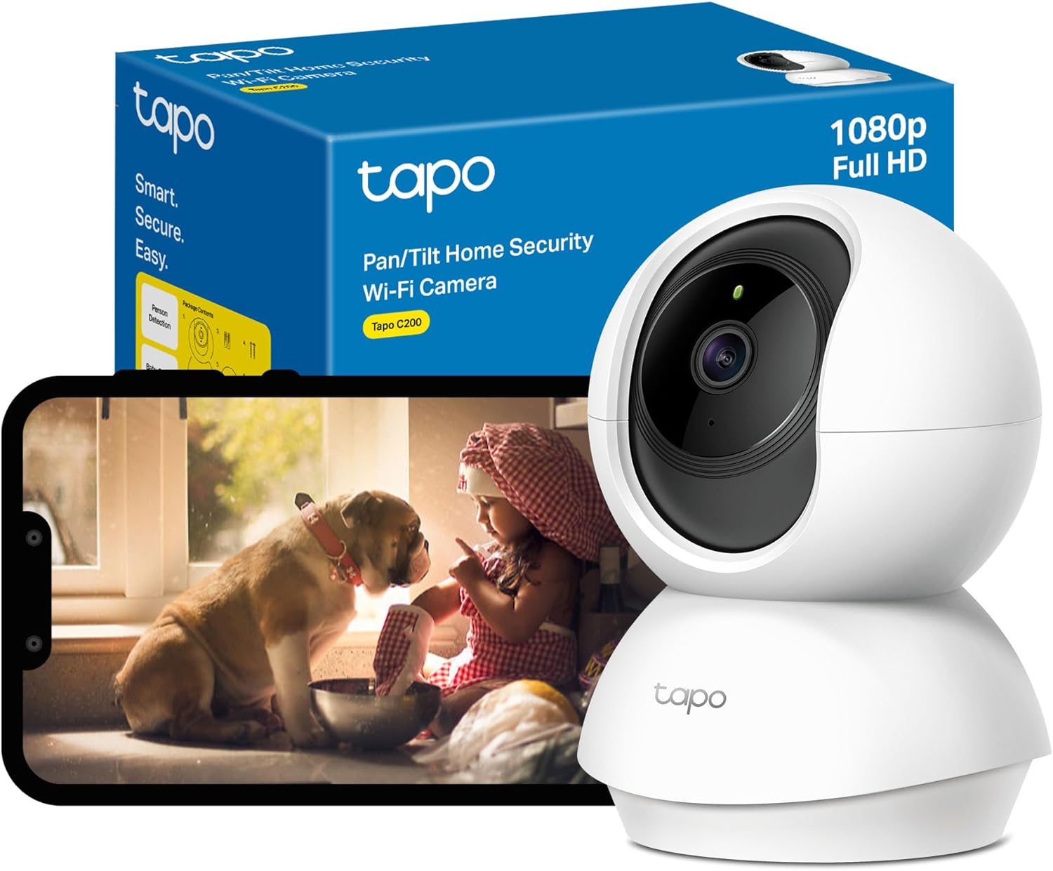 TP Link Tapo C200 Security Surveillance Camera Baby Monitor