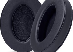 ARCTIS-PRO-CUPS EAR CUPS FOR ARCTIS PRO WIRLEESS Charred Donuts Ear Pads Thick & Soft for  SteelSeries Arctis PRO WIRLEESS Headset Compatible with Other Headphones | Black
