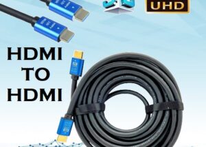 CAB-HDMI-20M 20 Meters HDTV Cable 4Kx2K Ultra HD 3D 1080p HDMI Cable | 20M, HDMI to HDMI Cable | Male to Male High Speed 18Gbps HDMI 2.0 Cord Supports 4K Ultra HD, 3D, 1080p, Ethernet Compatible for TV, Laptop, PC, Monitor & Projector