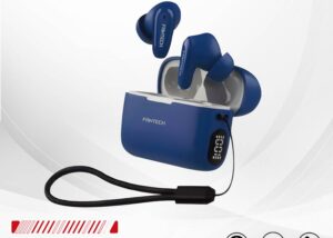 FAN-TW13-BL BLUE Fantech Wave 13 TWS Bluetooth Earbuds Fantech Wave 13 True Wireless TWS Earphone Bluetooth 5.3 Earbuds with Build-in Digital Display - 10mm Immersive Audio Driver , Dual Diaphragm for Clear Phone Calls & Sports Activities , Type-C Charging Plug - BLUE