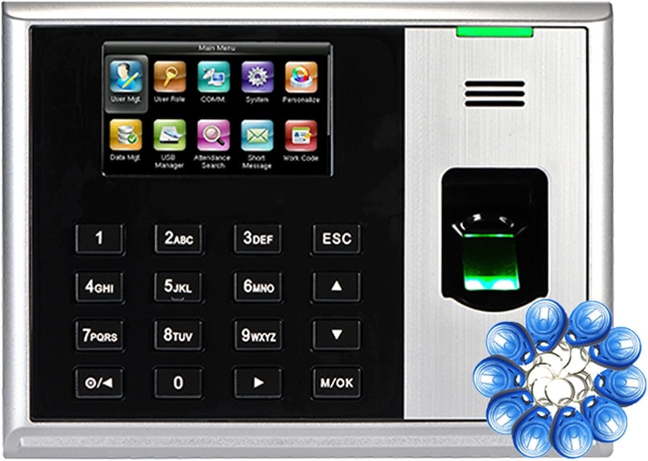 ZKT-S30 Zkteco S30 Biometric Time Attendance Machine ZKTECO​ S30 BIOMETRIC TIME ATTENDANCE MACHINE  - 3.0″ TFT LCD - Fingerprint and/or PINs - Optional ID/IC  - RS232/485, TCP/IP, U-Client, U disk - Optical Sensor | Graphite Silver ZKT-S30