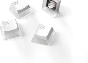 PRIMS-CAPS PRISMCAPS Double Shot PBT Keycaps White SteelSeries PRISMCAPS - Double Shot Pudding-Style Keycaps - Durable PBT Thermoplastic - Compatible with a Wide Range of Mechanical Keyboards | White Open Box n n n n n n n n n PRISMCAPS Double Shot PBT Keycaps White