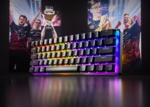 APEX PRO MINI Apex Pro Mini Wired Mechanical Keyboard SteelSeries Apex Pro Mini Wired Mechanical Gaming Keyboard - World's Fastest Keyboard - Adjustable Actuation - Compact 60% Form Factor - RGB - PBT Keycaps | OPEN BOX