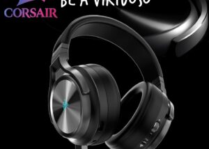 CA-901118-OB Virtuoso RGB Wireless SE Gaming Headset Corsair Virtuoso RGB Wireless SE Gaming Headset - High-Fidelity 7.1 Surround Sound with Broadcast Quality Microphone - Memory Foam Earcups - 20 Hour Battery Life Works w/ PC, MacOS, PS5 - Gunmetal | OPEN BOX