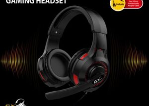 HS-G600V Genius-GX HS-G600V Vibration Gaming Headset Genius-GX HS-G600V Vibration Gaming Headset BLACK with 3.5 mm Jack - Foldable Microphone Construction - Swivel Adjustable Microphone -  InLine Volume & Vibration Control - Black Re