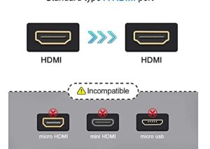 HDMI-FEM-FEM-OEM Hdmi Connector Female to Female Coupler Adapter Hdmi Connector Female to Female Coupler Adapter for HDTV, TV Stick, Laptop PC, Projector - 1 Pcs