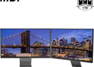 9S6-3PB8CH-002 MSI Modern MD271UL 27 inch 4K UHD Monitor MSI Modern MD271UL 27-inch 4K UHD Business IPS Monitor - (3840 x 2160 / 16:9) Resolution - IPS panel with 178° Wide Viewing Angle - Ultra Slim Frameless Design - Wide Color Gamut -  2 x HDMI (2.0b) , Type C (DP Alternate) , DisplayPort (1.2a) | Black