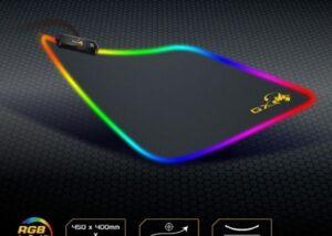 GX-500S Genius GX-PAD 500S RGB Gaming Mouse Pad Genius GX-PAD 500S  RGB Gaming Mouse Pad , Included 1.8m USB Cable -  3 Dynamic RGB modes and 7 Static lighting modes - Premium Smooth Surface, Non-Slip Rubber Base - 450 x 400 x 3mm 