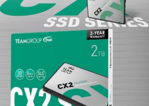 T253X6002T0C101 Team Group CX2 SSD 2TB SATA III 3D TLC Team Group CX2 SSD 2TB SATA III 3D TLC Components - 2.5 inch Form Factor Internal Solid State Drive - Up to 540 MBps Read Speed , 490 MBps Write - Shock & Drop Resistant - T253X6002T0C101