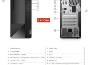 12JD0097GP 50t Gen 4 Desktop Combo I5-12400 8GB RAM 1TB ThinkCentre neo 50t Gen 4 Desktop Combo Intel® Core™ I5-12400 | 8GB DDR4 RAM ; 1TB HDD | Integrated Intel® UHD Graphics 730 | 3-in-1 Card Reader , 2W Speakers | USB Calliope Keyboard & Mouse Included | Black