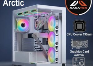 EN41334 Endorphin Ultra Arctic White PC Case ATX XIGMATEC Endorphin Ultra Arctic White PC Case ; 7 Standard Expansion Slots ; ATX, M-ATX, Mini ITX Motherboard ; 4 Build-in Fans ; • Power Button • Reset Button • HD Audio Jack • USB3.0 x 1 • Type C x 1 | WHITE EN41334