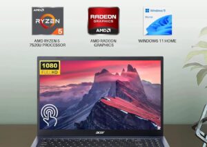 NX.KJZAA0.003 Acer Aspire 3 15 Ryzen 5 7520 16GB DDR5 1TB Acer Aspire 3 15  AMD Ryzen 5 7520U 16GB DDR5 ; 1TB SSD 15.6 IPS Multi-Touch Display Radeon™ Graphics Windows 11 STEAM BLUE A315-24PT-R1L8