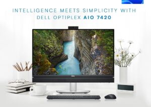 DELL-7420-W31C002 OptiPlex 7420 All-in-One Plus i7-14700 16GB DELL OptiPlex 7420 All-in-One Plus Intel® Core™ i7 14700 vPro® | 16 GB DDR5 RAM ; 512 SSD | 24 inch FHD IPS Display | Windows 11 Enterprise | with Dell Pro Keyboard and Mouse | Hight Adjustable , Tilt Pivot Stand | GREY & SILVER