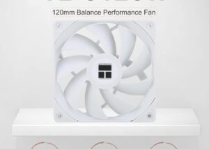 TL-C12CW-PWM Thermalright WHITE PC FAN 1x 120mm 4-Pin PWM Thermalright TL-C12CW 120mm 4-Pin PWM Silent CPU Fan with S-FDB Bearing Included, Up to 1550RPM | WHITE ; One PCS