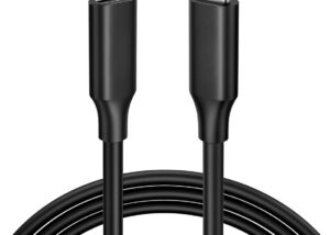 EXT-USBC02 USB Type C Extension Cable Male to Female USB Type C Extension Cable (10Gbps), USB 3.2 Type C Male to Female Fast Charging, Compatible with MacBook Pro iPad Pro Dell XPS Surface Switch DJI Mavic Dongle Hub 3 meters | EXT-USBC02