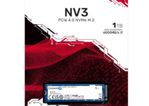 SNV3S/1000G Kingston NV3 1TB 4x4 NVMe SSD SNV3S/1000G Kingston NV3 M.2 2280 1TB PCIe 4.0 x4 NVMe Internal Solid State Drive (SSD) - Ultra High Speed Up to 6000 MB/s | Navy Blue SNV3S/1000G