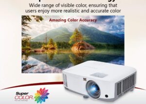 PA503SE PA503SE SVGA Business Projector 4000 Lumens ViewSonic PA503SE SVGA Business Projector - 4000 Lumens - Vertical Keystone - Speaker - 15000 Hour lamp Life - 300" Projection Image - True to Life Color Accuracy - 3D Viewing  | WHITE 