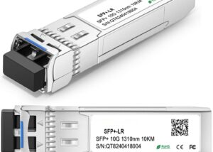 AXON-SFP-10G-LR 10G SFP+ LR Module 3010nm 10Km SM LC DDM Optic 10G SFP+ LR Module, 10GBASE-LR Gigabit Ethernet Optic Transceiver, 10GbE Mini GBIC SMF 1310nm 10km DDM LC Single-Mode for Mikrotik S-31DLC20D and Other Open Switch