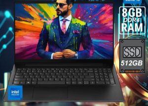 83A1009HFE Core i5-13420H 8GB DDR4 RAM 512GB SSD Lenovo V15 G4 IRU Intel® Core™ i5-13420H | 8GB DDR4 RAM ; 512GB SSD | 15.6″ FHD IPS Display | DOS | Intel® UHD Graphics | Business Black