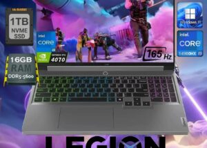 83DG00BCUS AI-Powered Legion 5 i9-14900HX RTX 4070 1TB LENOVO AI-Powered Legion 5 16IRX9 Intel® Core™ i9-14900HX | 16GB DDR5 RAM ; 1TB SSD | RTX™ 4070 , 8GB |  16" WQXGA IPS Display 165Hz | 4-Zone RGB Backlit Keyboard | Windows® 11 | Luna Grey