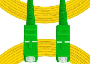 1m(3ft) OS2 SCAPC to SCAPC Fiber Patch Cable Single Mode Fiber