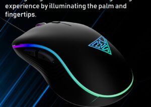 AURA-GS3-B GAMDIAS AURA GS3 RGB Wired Gaming Mouse GAMDIAS AURA GS3 RGB Wired Gaming Mouse ; 7-color Breathing RGB ; 6 Programmable Keys ; 3600 DPI Optical Sensor ; Ergonomic Design ; USB-A Wired | BLACK 