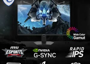 9S6-3CC2CH-056 MSI 27 inch Gaming Monitor 180Hz 1ms HDR Ready MSI G274F Gaming Monitor: 27" FHD IPS, 180Hz Refresh Rate, 1ms Response Time, Adaptive Sync, HDR Ready, Less Blue Light, Anti-Flicker, Frameless Design, Tilt Adjustment , PC, Mac, Console & Laptop Interface Options Include DisplayPort 1.2a or 2 x HDMI™ 2.0