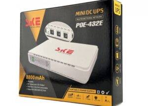 SKE MINI DC UPS 8800mAh SMART KEY ENERGY, MULTIFUNCTIONAL NETWORK POE-432E