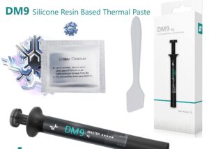 R-DM9-GY040C-G DM9 Silicone Resin Based Thermal Paste 4g Deepcool DM9 Silicone Resin Based Thermal Paste 4 grams ; Ultra-stable within -50°C to +250°C ; Professional-Grade Low Thermal Resistance & High Thermal Conductivity ; 4g Grease Weight | GREY 